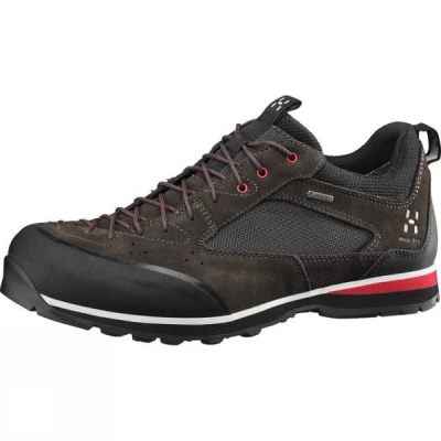 Zapatos Haglofs Roc Icon GT Hombre Gris Oscuro / Rojas - Chile ZNV518270